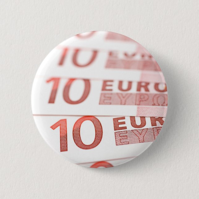 10 Euros Pinback Button (Front)