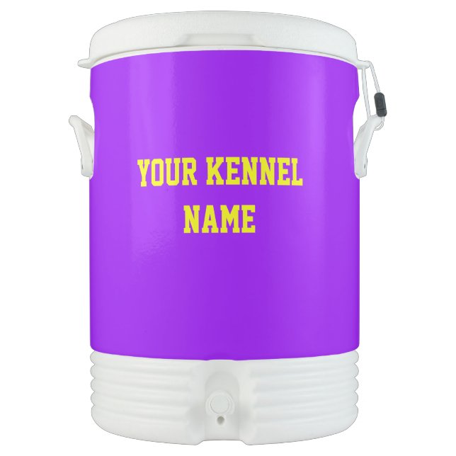 10 GAL. PERSONALIZED BEVERAGE COOLER (Front)