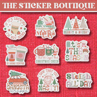 10 In One Festive Christmas  Pack – Cheerful Sticker