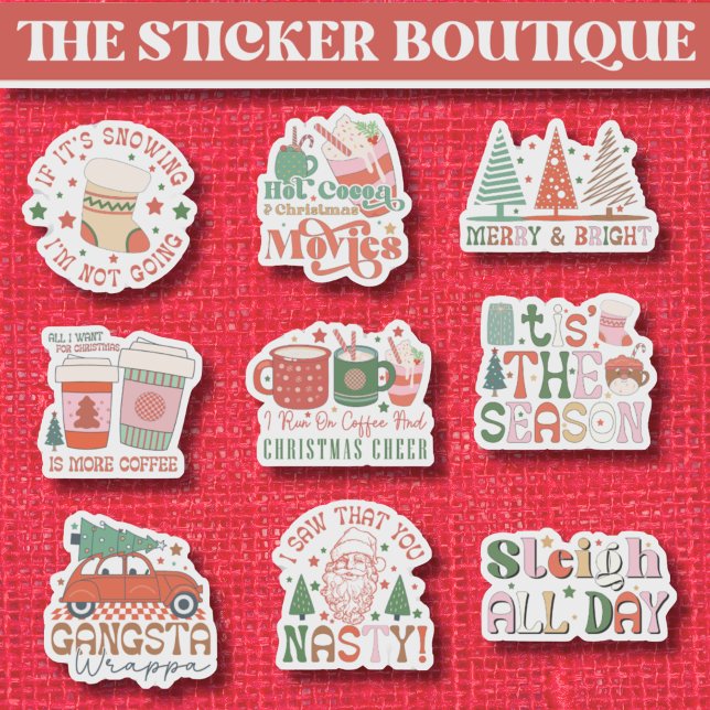 10 In One Festive Christmas  Pack – Cheerful Sticker (Creator Uploaded)