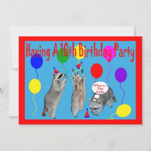 10 PERSONALIZED INVITATION