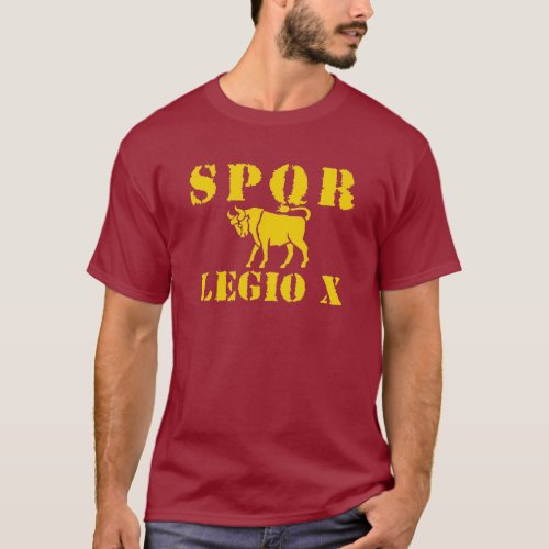 10 Julius Caesars Famed 10th Roman Legion Clothes T_Shirt