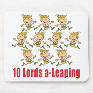 10 Lords a-Leaping Mousepad