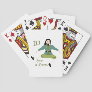 10 Lords A-Leaping Poker Cards