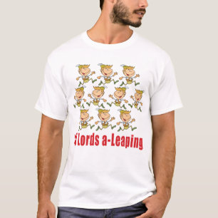 10 Lords a-Leaping T-shirt