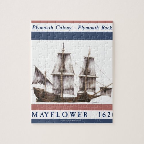10 mayflower plymouth colony jigsaw puzzle