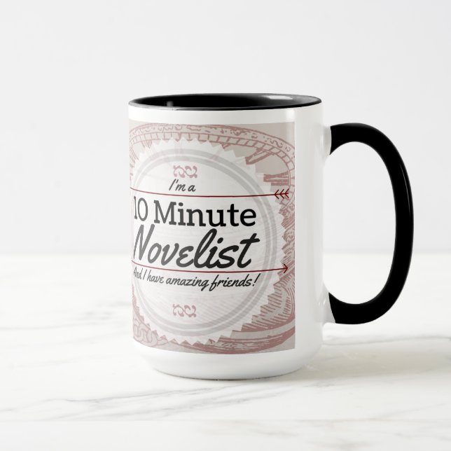 10 Minute Novelist Mug (Right)