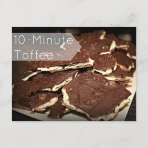 10-Minute Toffee Recipe Card