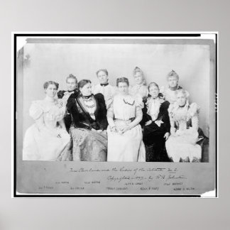 10 Mrs. Cleveland Ladies Cabine Poster