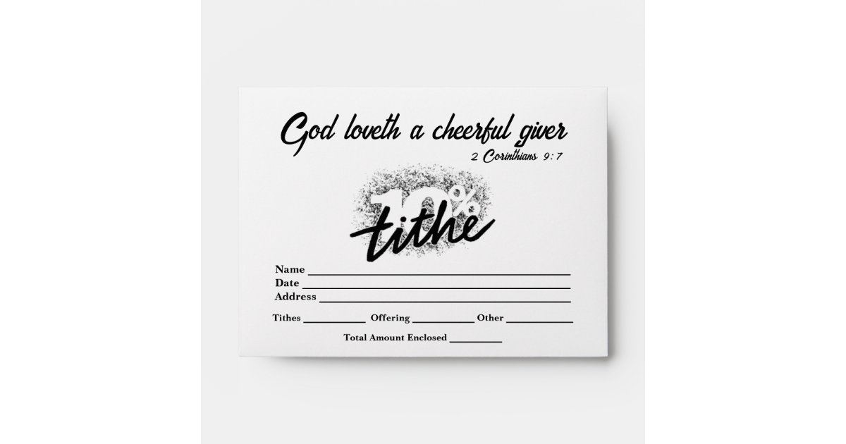 10-percent-tithes-offering-envelopes-zazzle