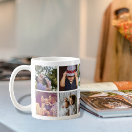 10 Photo Collage DIY Fun Personalized Coffee Mug