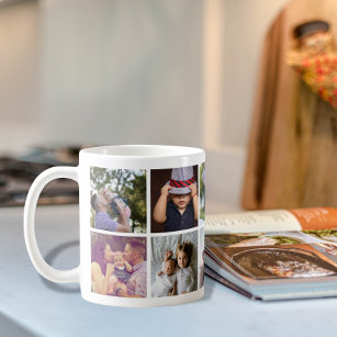 10 Photo Collage DIY Fun Personalized Coffee Mug