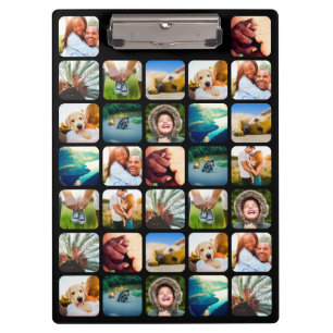 10 Photo Template Clipboard Rounded