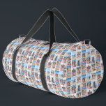 10 Photo template collage layout one of a kind  Duffle Bag<br><div class="desc">10 Photo template collage layout one of a kind all over print duffel bag from Ricaso.  Easy add your own photographs or artwork to this great duffel bag - take your happy memories with you</div>