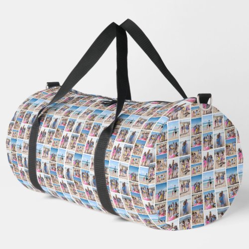 10 Photo template collage layout one of a kind  Duffle Bag