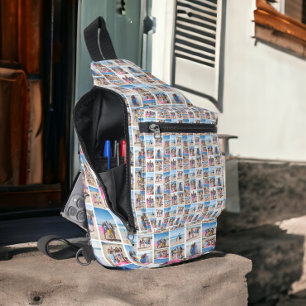 10 Photo template collage layout one of a kind Sling Bag