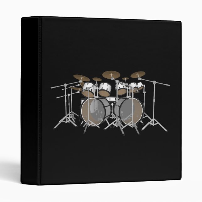 10 Piece Drum Kit: Custom Binder (Front/Spine)