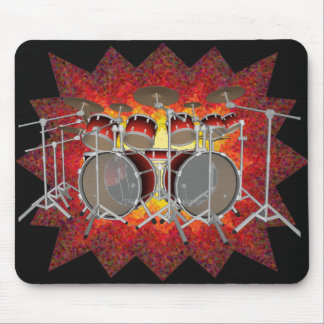 10 Piece Drum Kit & Graphics: Custom Mousepad