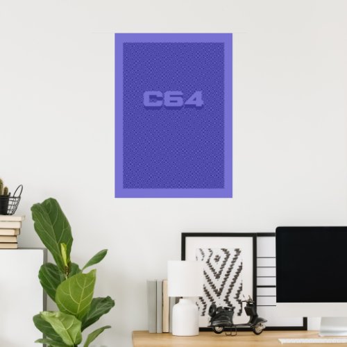 10 PRINT Commodore 64 Poster