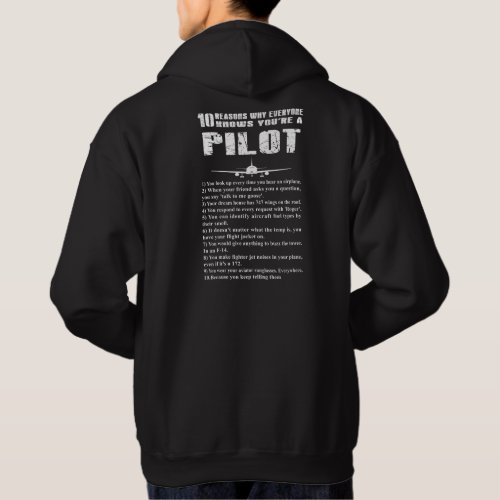 10 Reasons to knows why youre a Pilot Hoodie