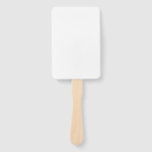 10 Rectangle Custom Personalized Wedding Hand Fans