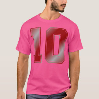 10 Sport Number T-Shirt