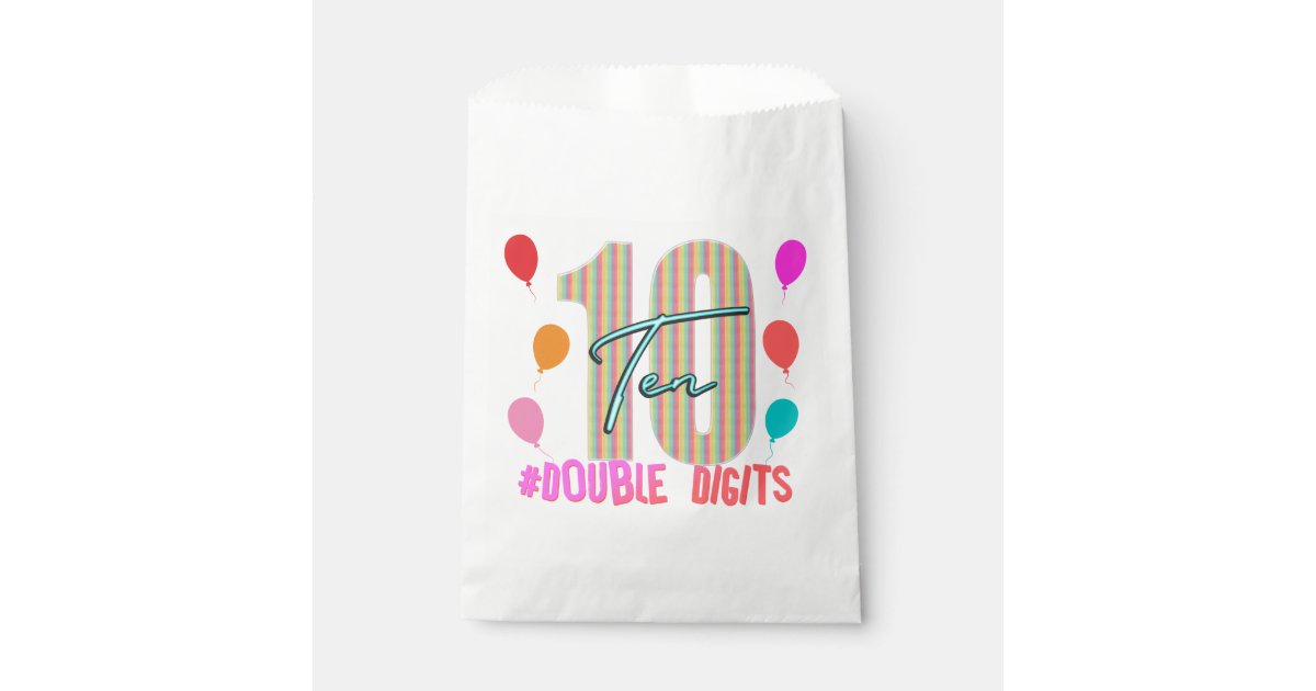 Cute Happy Birthday Axolotl Party Favor Bag, Zazzle