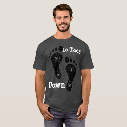 10 Toes Down Basic Dark T_Shirt