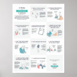 10 Tricks To Appear Smart In Meetings Poster at Zazzle