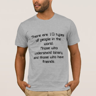 10 Types of People T-Shirt