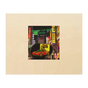 10"x8" Wood Wall Art DINOSAUR JUST WHAT HAVE FUN 