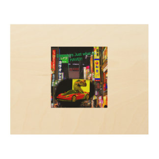 10"x8" Wood Wall Art DINOSAUR JUST WHAT HAVE FUN 
