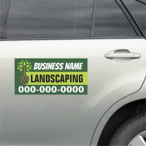 10â x 20â Modern Landscaping Car Magnet