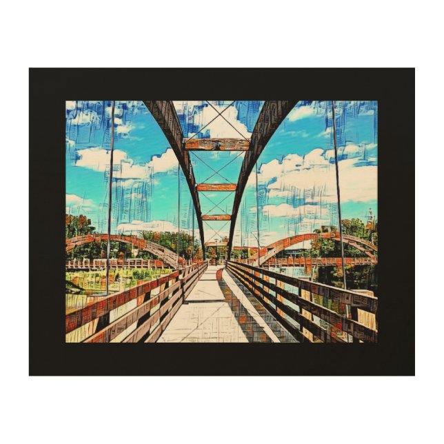 10" x 8" Wood Wall Art (Front)