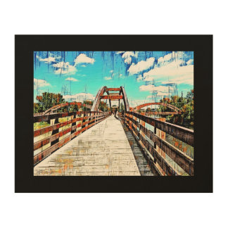 10" x 8" Wood Wall Art