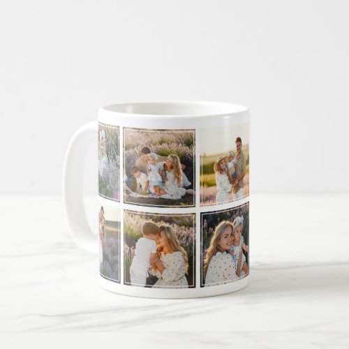 10 x Photo Collage Modern Insta Grid Coffee Mug