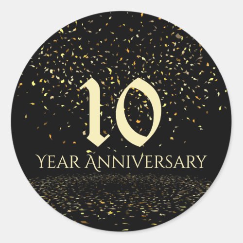 10 Year Anniversary Envelope Seal