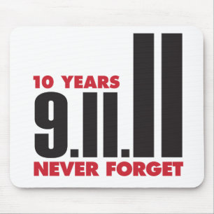 10 Year Anniversary September 11th Mousepad