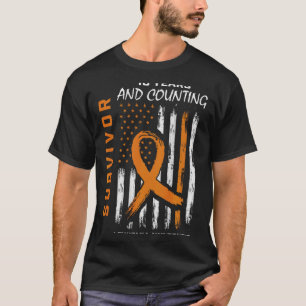 10 Year Cancer Survivor Leukemia Awareness America T-Shirt