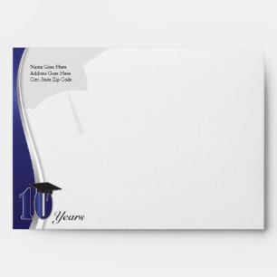 10 Year Class Reunion Envelope