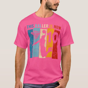 10 Year Old Basketball 10Th Birthday Boy T-Shirt