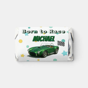 10 Year Old Birthday Party Green Racing Car Hershey's Miniatures