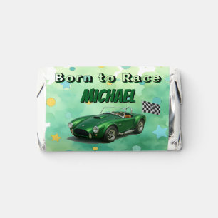 10 Year Old Birthday Party Green Racing Car Hershey's Miniatures