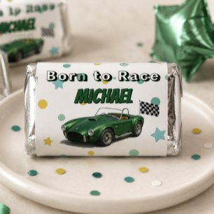 10 Year Old Birthday Party Green Racing Car Hershey's Miniatures