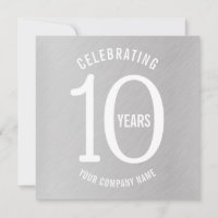 10 Year Anniversary Invitation Wording 7