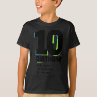 10 Years Of Being Awesome 10th Birthday Girl Boy D