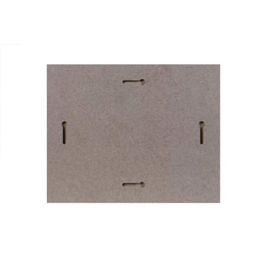 10 Years of Marriage Distressed White Wall Plaque (Back)