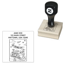 10 Years of Random Acts of Cardness Return Stamp