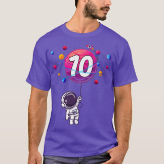 10 Years Old Birthday Gift 10th Birthday Boy Gift T-Shirt