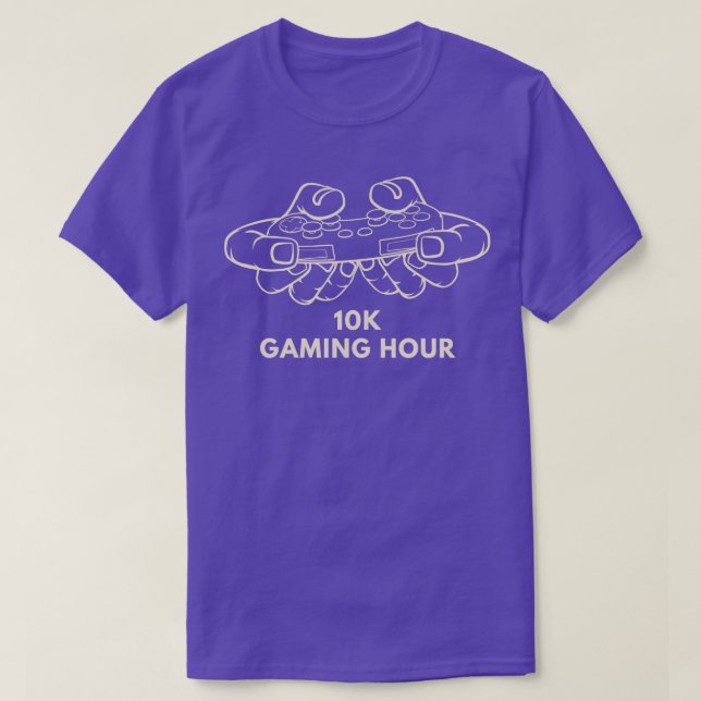 10K Gaming Hour T-Shirt (Design Front)